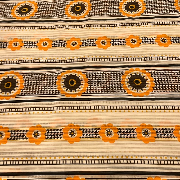 Vintage retro Wamsutta Mills fabric. Approx 1 yrd - Picture 1 of 5